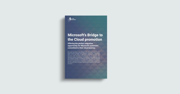 Microsoft’s Bridge to the Cloud promotion